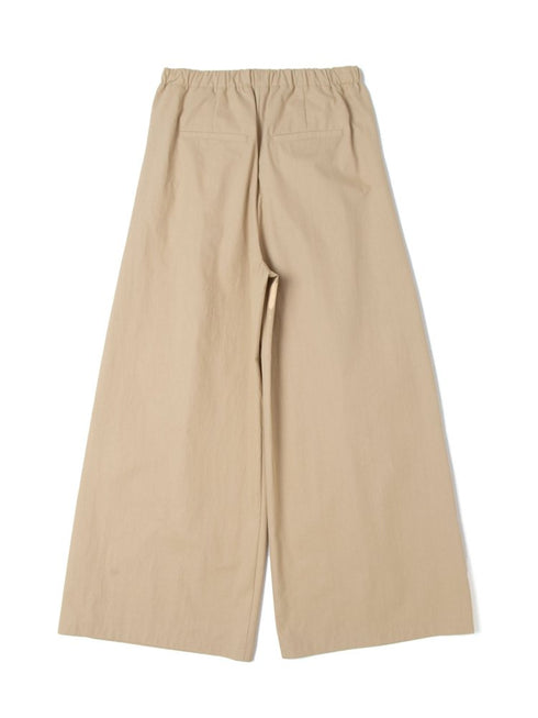 【basic line】cylinder wide pants(即納)